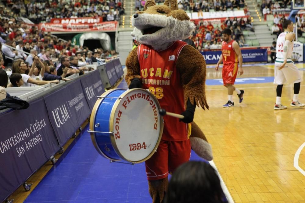 Baloncesto: El UCAM Murcia - Sevilla, en fotos