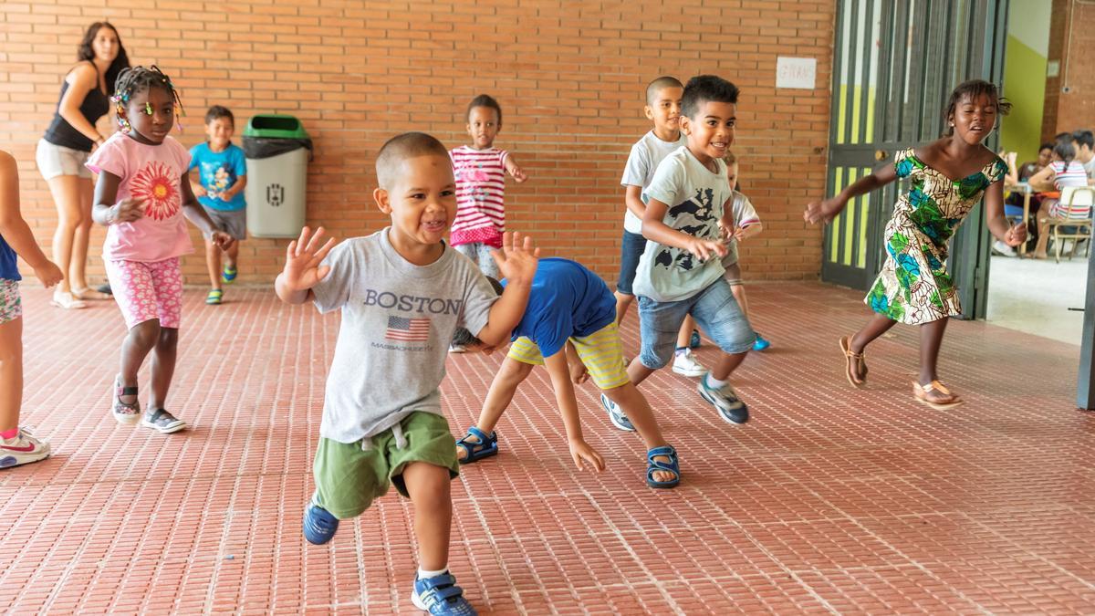 Niños participantes