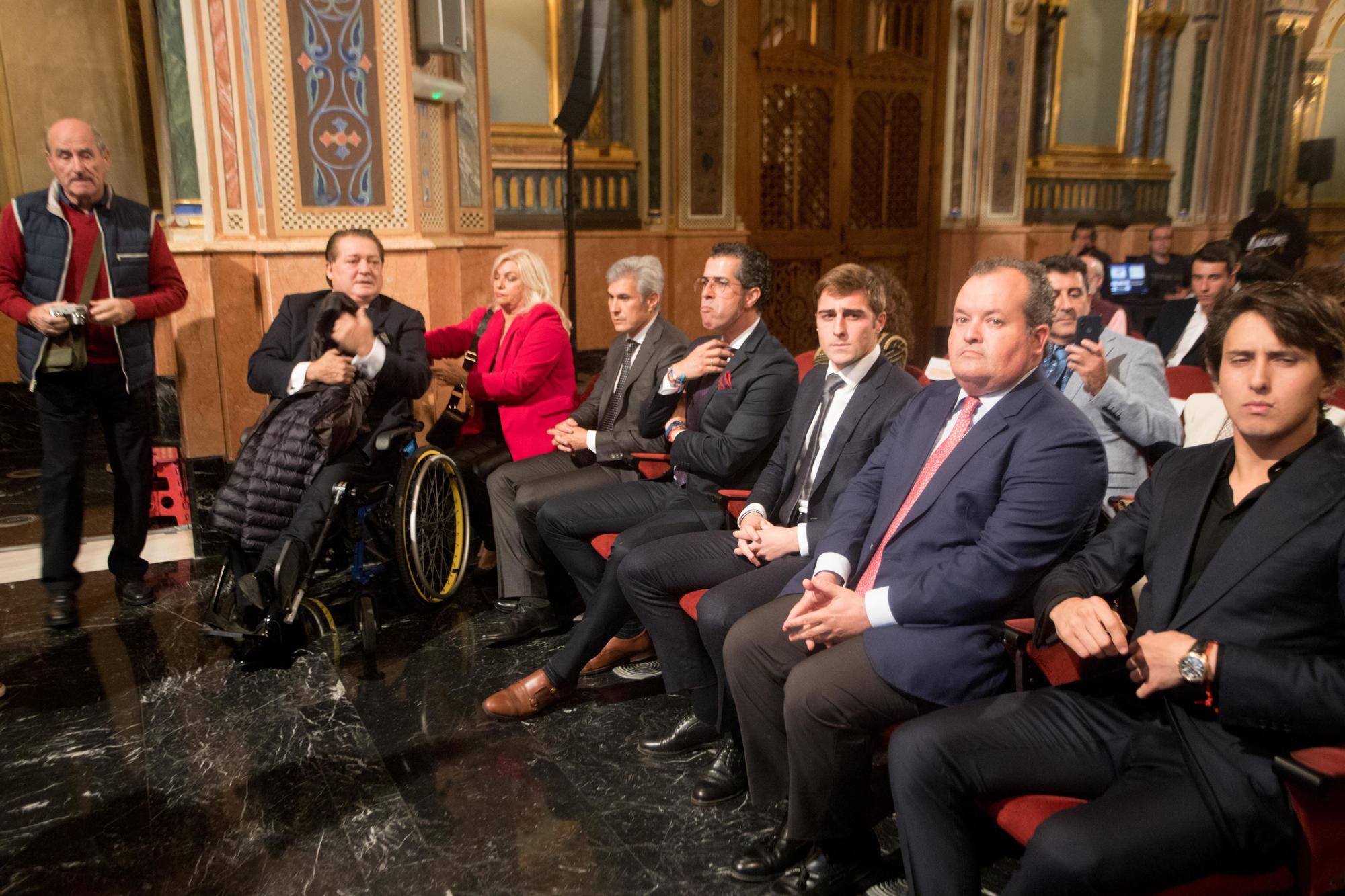 La gala de los triunfadores del año taurino en València