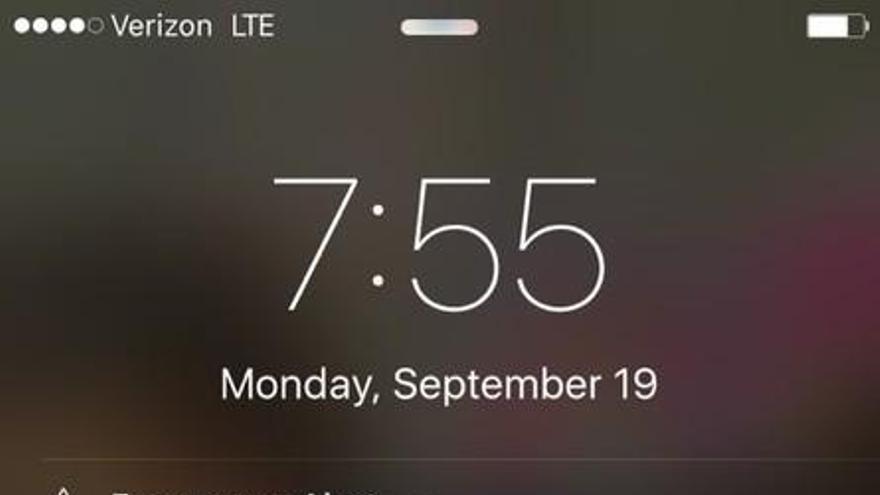 Las autoridades pidieron las colaboración ciudadana con una alerta a todos los iPhones