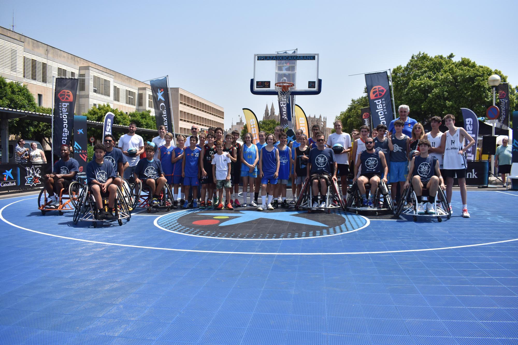 El Plaza 3x3 CaixaBank 2022 brilla en Palma