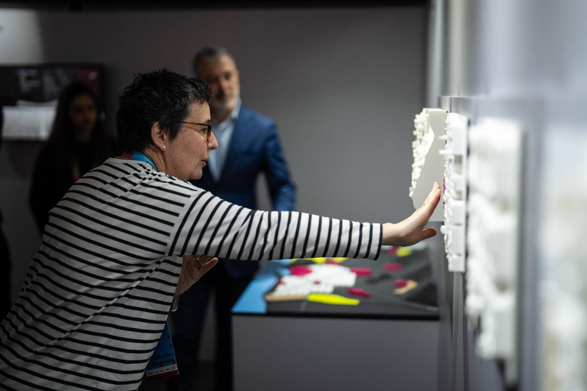 Presentación de la nueva maqueta del Pla de Barcelona 2026–2035. En la imagen , la arquitecta en jefe del Ayuntamiento de Barcelona, Maria Buhigas.
