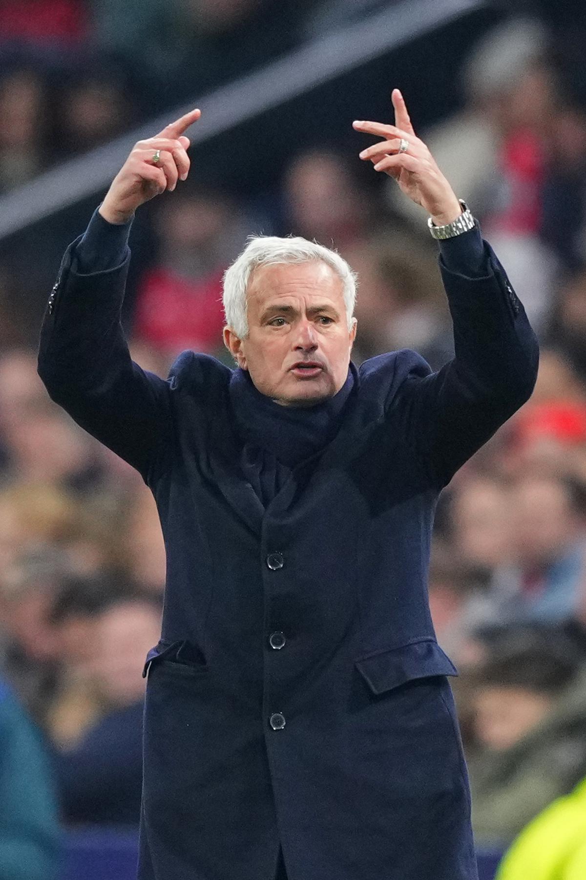 José Mourinho, eufórico tras vencer al Ajax