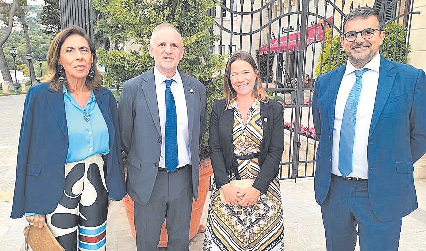 Ana Moreno Díaz, Jaume Carod, Mirta Ehart y Carlos Anglada.