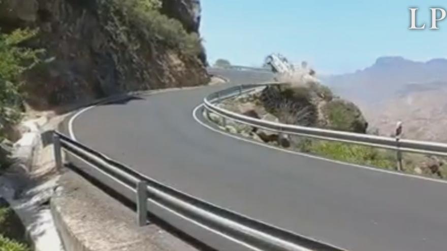 Rally Islas Canarias: Brutal accidente de Jon Armstrong y Brian Hoy en Tejeda