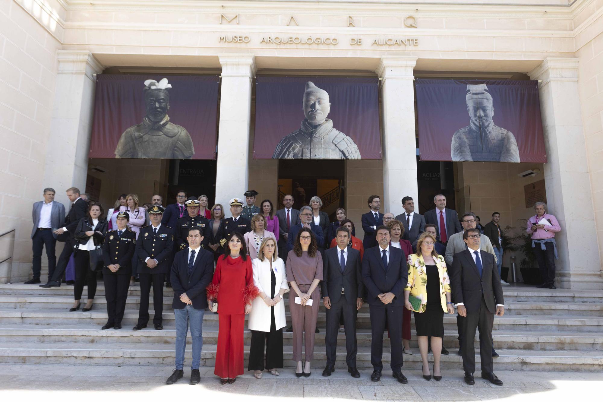 La inauguración de la exposición El legado de las dinastías Qin y Han. Los guerreros de Xian