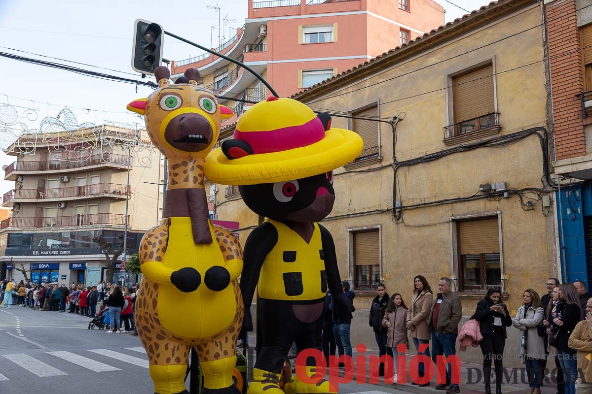 Los niños toman las calles de Cehegín en su desfile de Carnaval