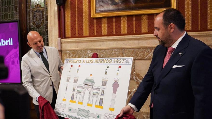 Así es la portada de la Feria de Abril de 2027: una inspiración compartida entre el Pabellón de Marruecos y la Generación del 27