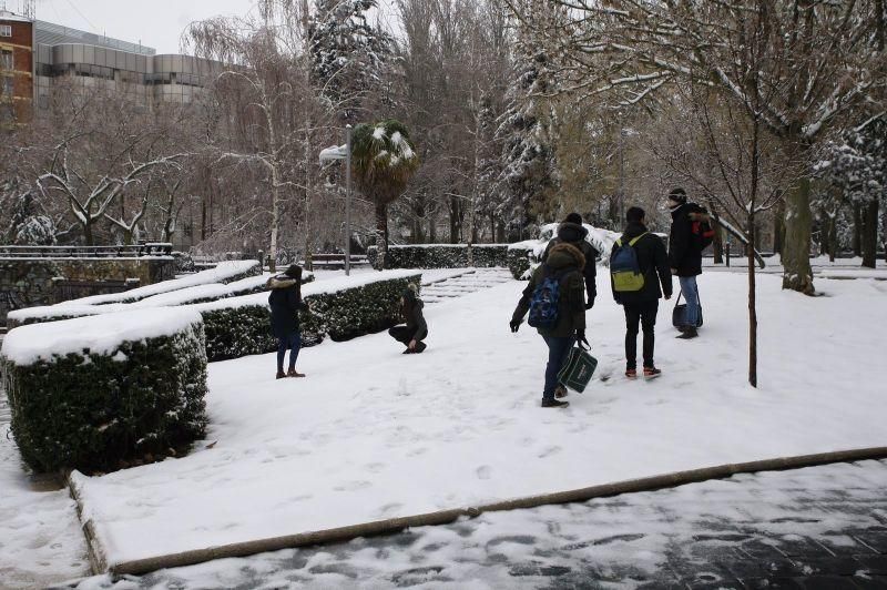 Nevada en Zamora: La ciudad, intransitable