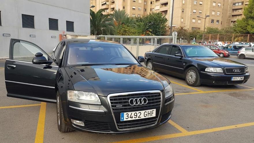 Los Audi oficiales que usó Rita Barberá.