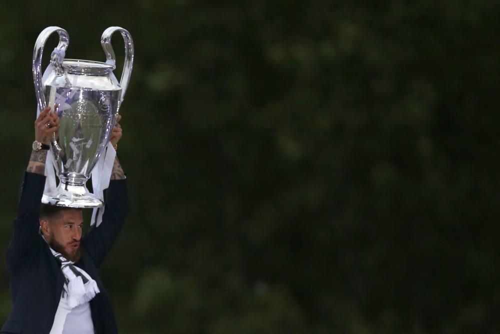 EL REAL MADRID CELEBRA LA UNDÉCIMA EN CIBELES