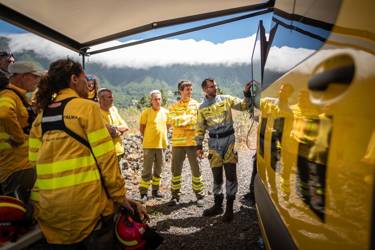 Entrenamiento Eirif en La Palma