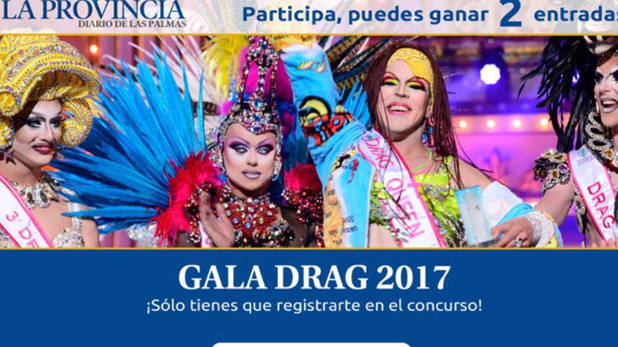 Ganadores del concurso de entradas para la Gala Drag del Carnaval