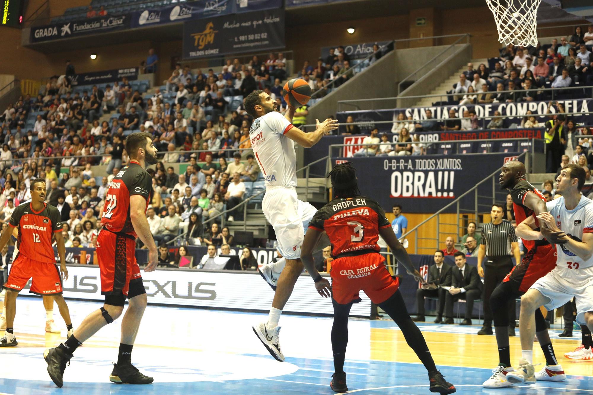 Monbus Obradoiro - Covirán Granada: las imágenes del partido