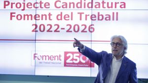 Sánchez Llibre és reelegit com a president de Foment davant la falta d’opositors