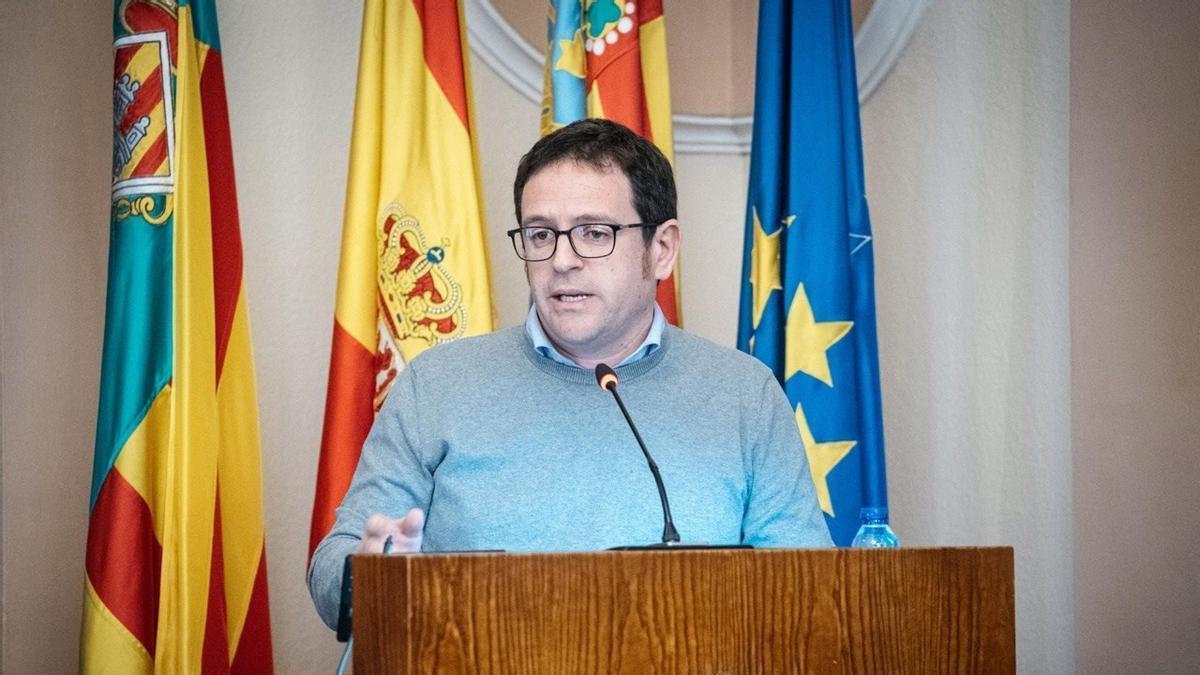 El portaveu de Compromís a l'Ajuntament de Castelló, Ignasi Garcia.