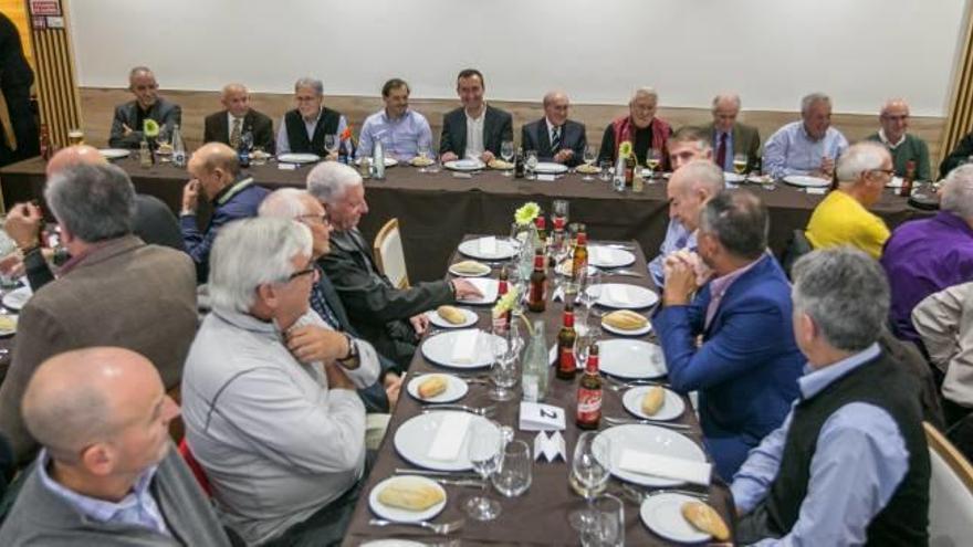 Un momento del homenaje a Manuel Jaén.