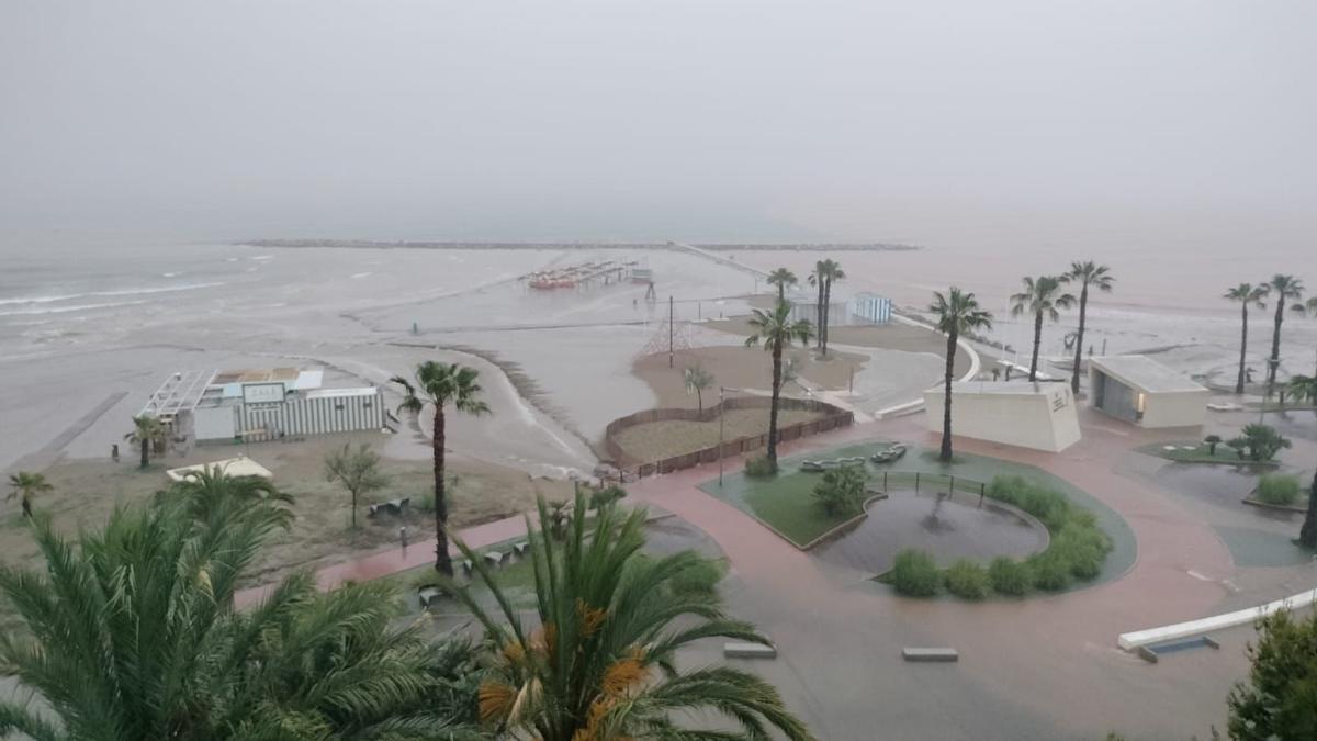 Galería de fotos: Los desperfectos que han provocado las fuertes lluvias en Castellón