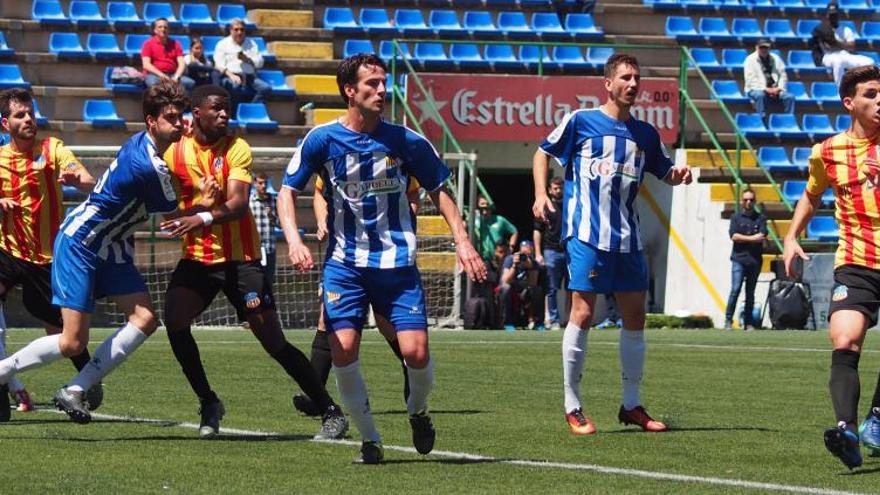 Romero va jugar el 37è partit al camp del Sant Andreu