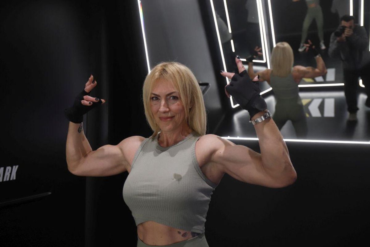Vicky Hernández, campeona de España de culturismo