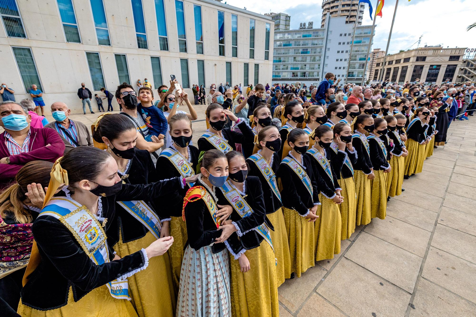 Mascletà infantil en las fiestas de Benidorm