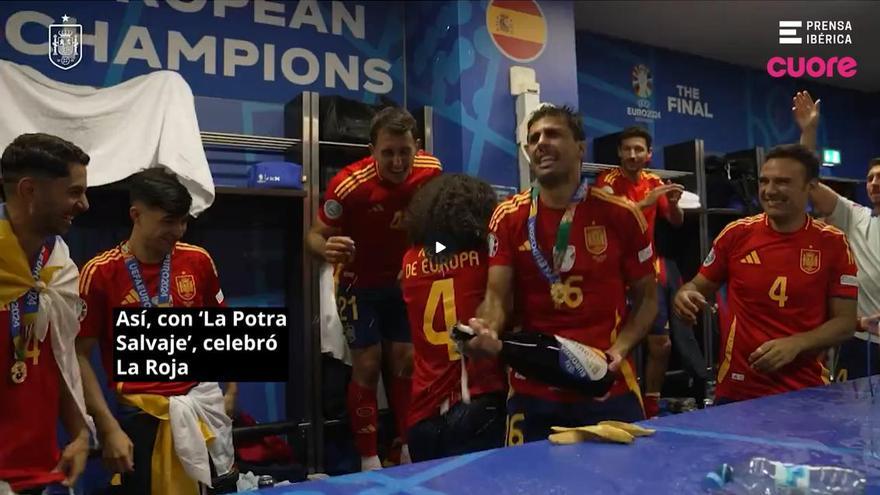 LA POTRA SALVAJE La Potra Salvaje Se Cuela En El Vestuario De La LA POTRA SALVAJE La Potra Salvaje Se Cuela En El Vestuario De La