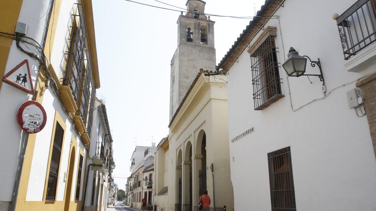 Imagen de la calle Agustín Moreno.