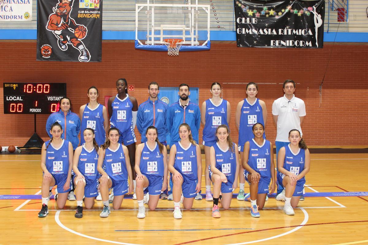 Componentes de la selección de la Comunitat Valenciana Cadete Femenina.