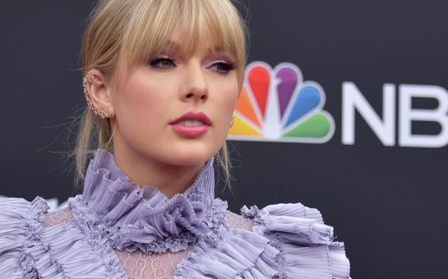 Taylor Swift, en un acto de la NBC