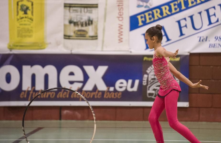 Exhibición de la Escuela de gimnasia rítmica