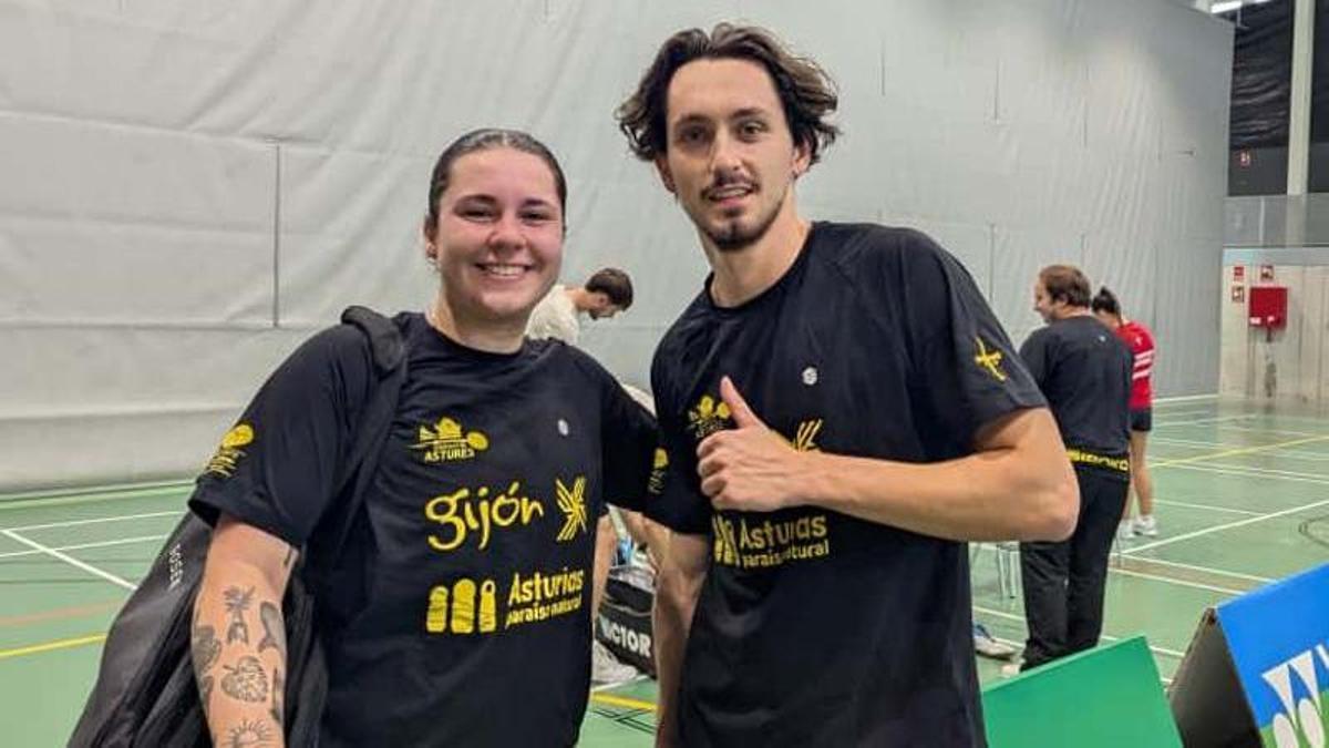 Ciara Torrance y Yanis Gaudin, fichajes del Bádminton Astures.
