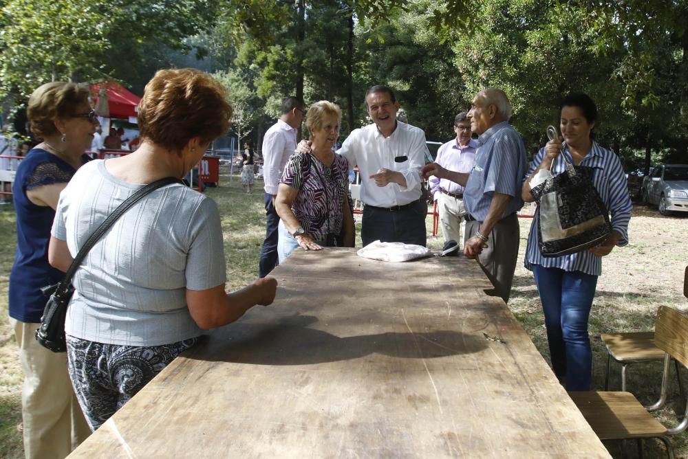 El parque forestal de Candeán celebra su gran romería, que espera recibir hasta 5.000 visitantes