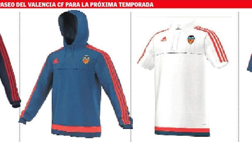 El Valencia estrena los uniformes de la 15/16