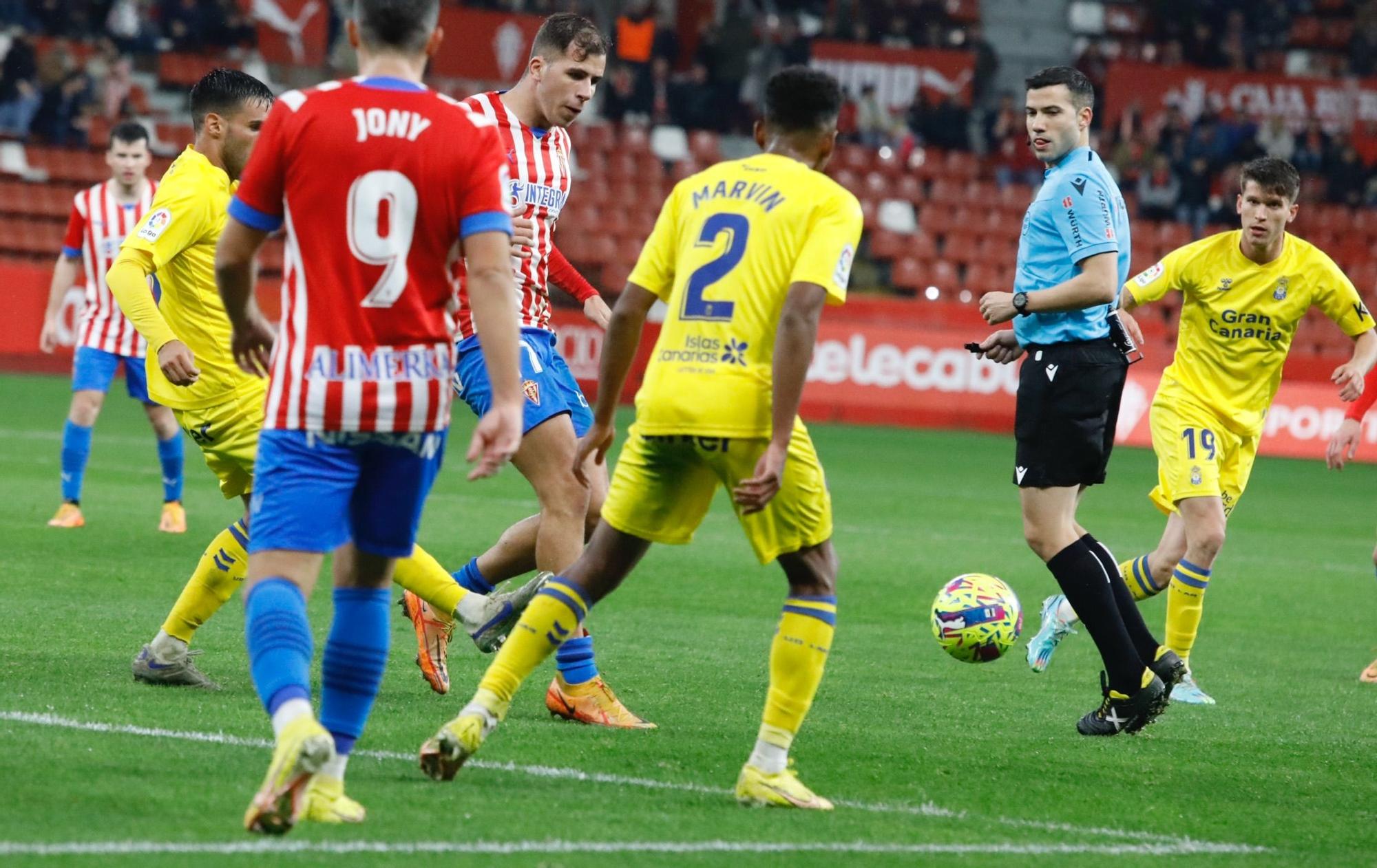 Sporting - Las Palmas, en imágenes