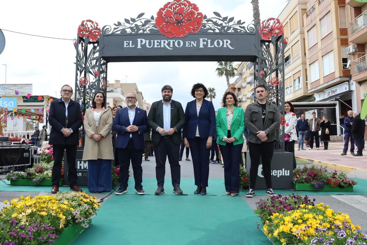 Inauguración de la cuarta edición de ‘El Puerto en Flor’ .