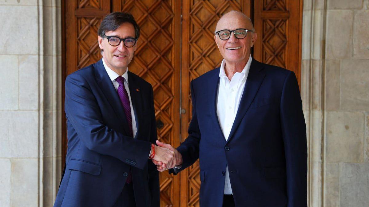 Salvador Illa dice que el 'no' a la opa es positivo para Catalunya y el conjunto de la economía española