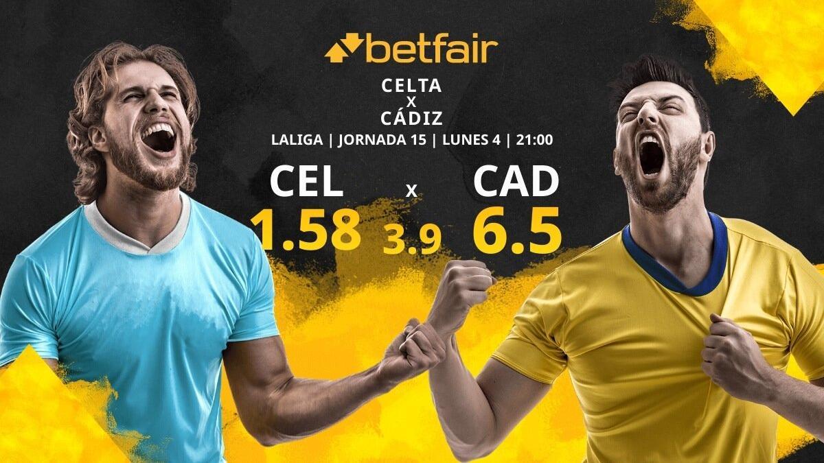 RC Celta de Vigo vs. Cádiz CF: horario, TV, estadísticas, clasificación y pronósticos