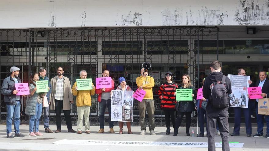 As Ninguéns piden eliminar el límite de días de estancia en el albergue municipal de Vigo
