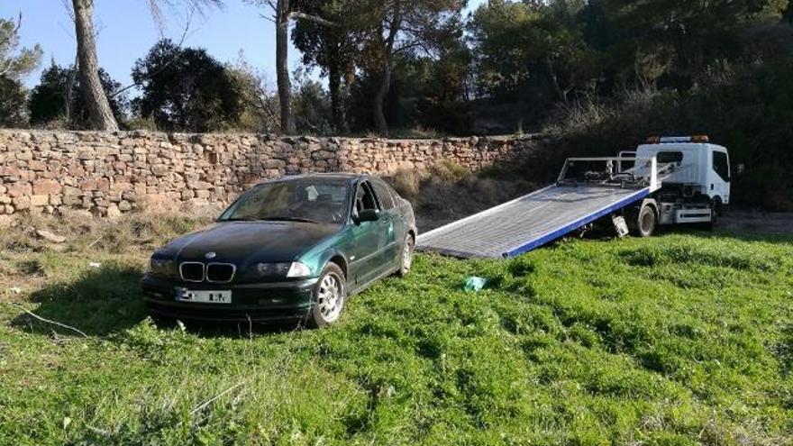 El vehicle ha bolcat a una zona que es troba a 500 metres del castell