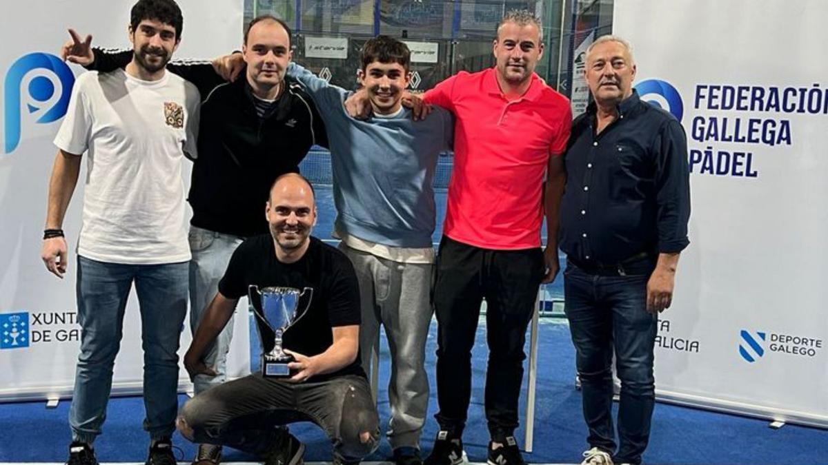 El Deza Pádel, subcampeón de la Copa Xunta