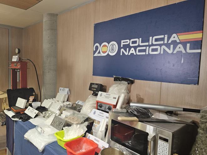 Imágenes de la operación de la Policía Nacional contra el grupo narco Balkan Cartel en Catalunya