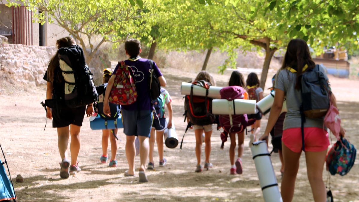 Malgrat la desil·lusió, els nens &quot;han entès&quot; que calia escurçar l&#039;estada degut a l&#039;onada de calor