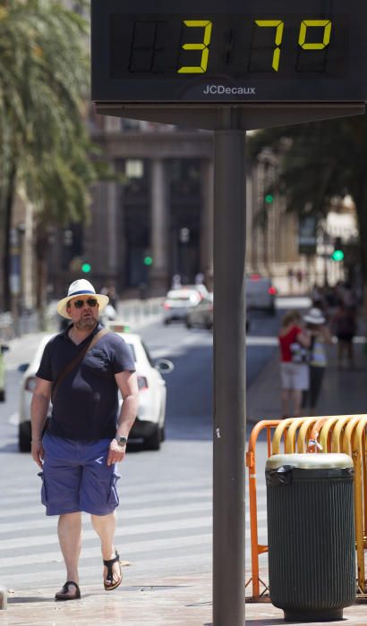 Alerta por altas temperaturas en la C. Valenciana