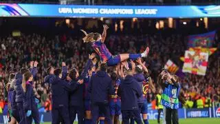 El Camp Nou, a los pies de la reina Alexia: “El Barça para mí lo es todo”