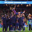 Alexia, homenajeada en el Camp Nou