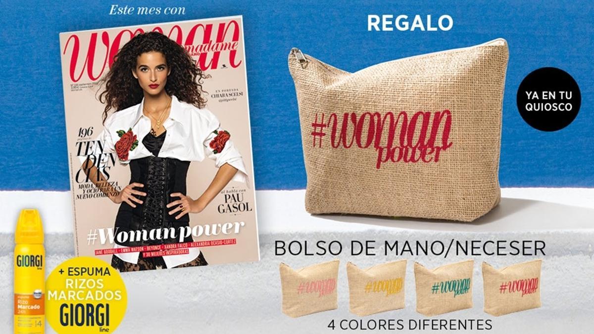 Neceser o bolso de mano, esa es la cuestión: elige la revista Woman (y el mejor regalo) 