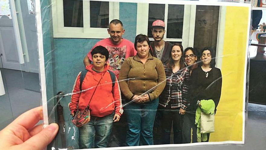 Primera promoción del curso de preparación de oposiciones del Centro San Xerome, en 2016. Luis, el segundo por la derecha.   | // D.P.