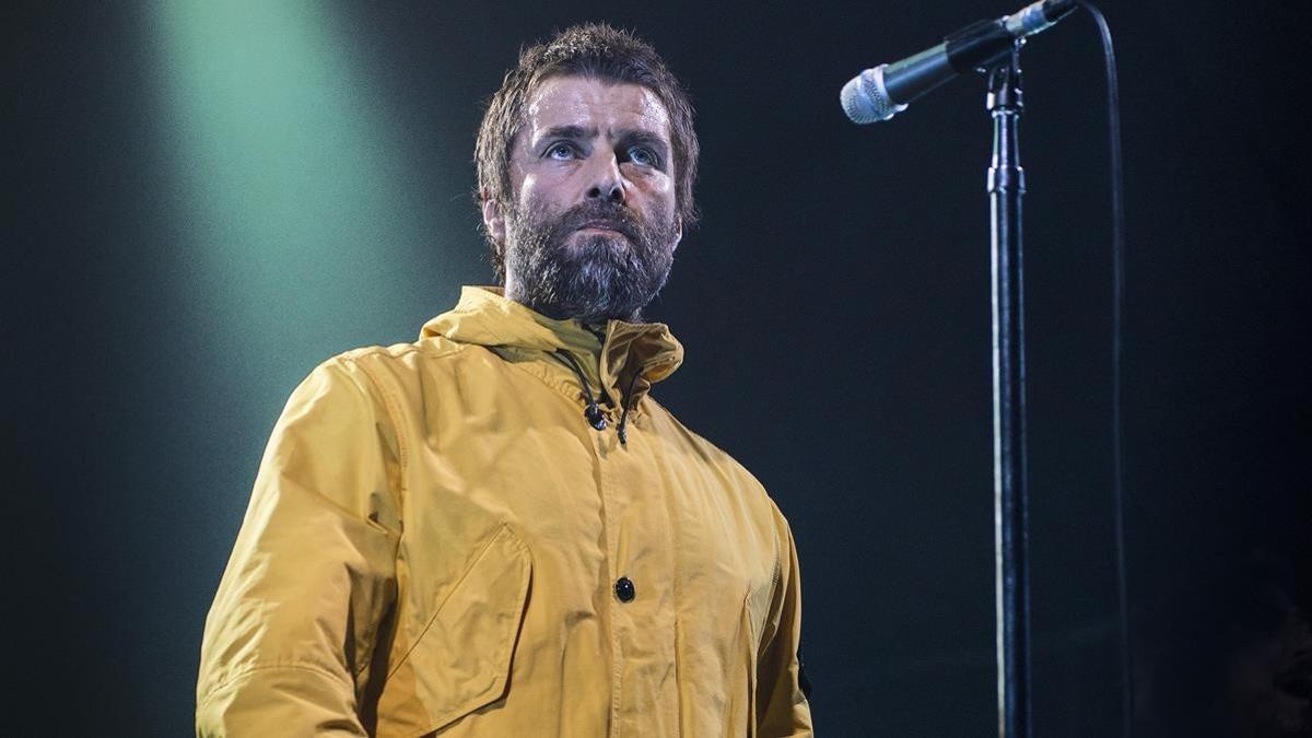 Liam Gallagher, en el concierto que ofreció el sabado 24 en Razzmatazz