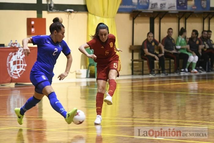 Fútbol sala femenino en Archena: España - Italia