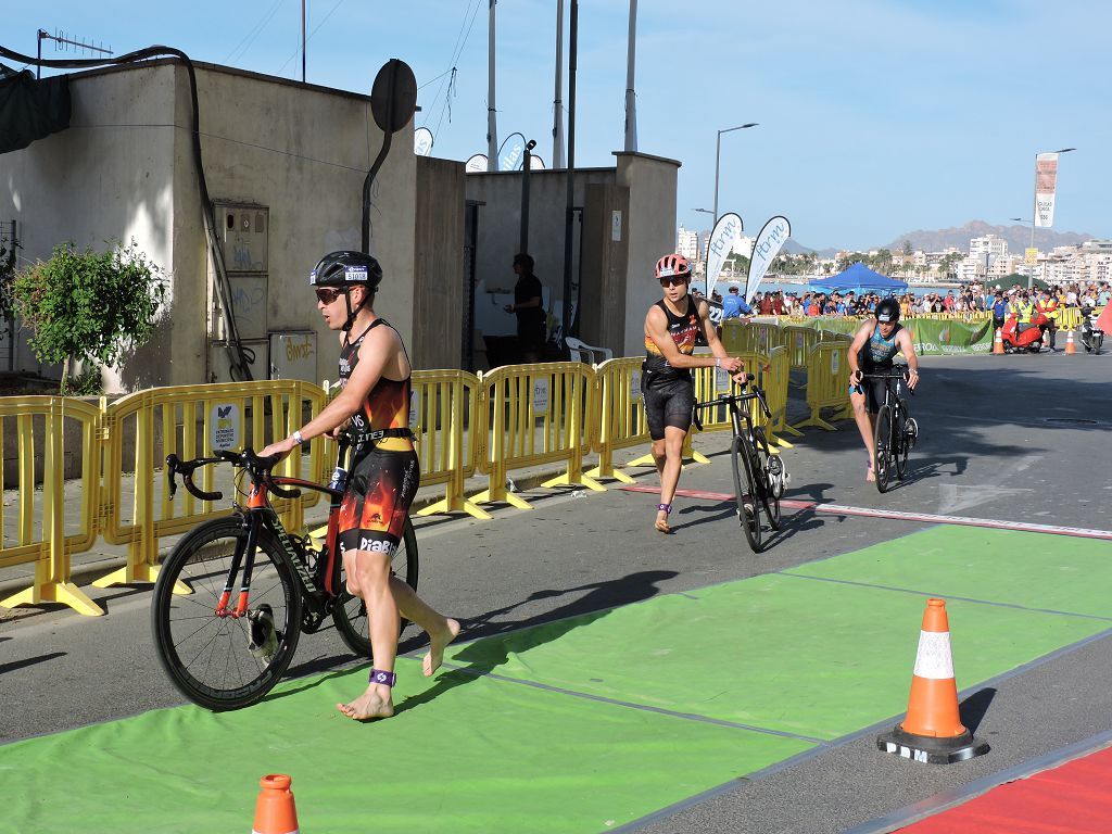 Campeonato de España de Triatlón de relevos en Águilas